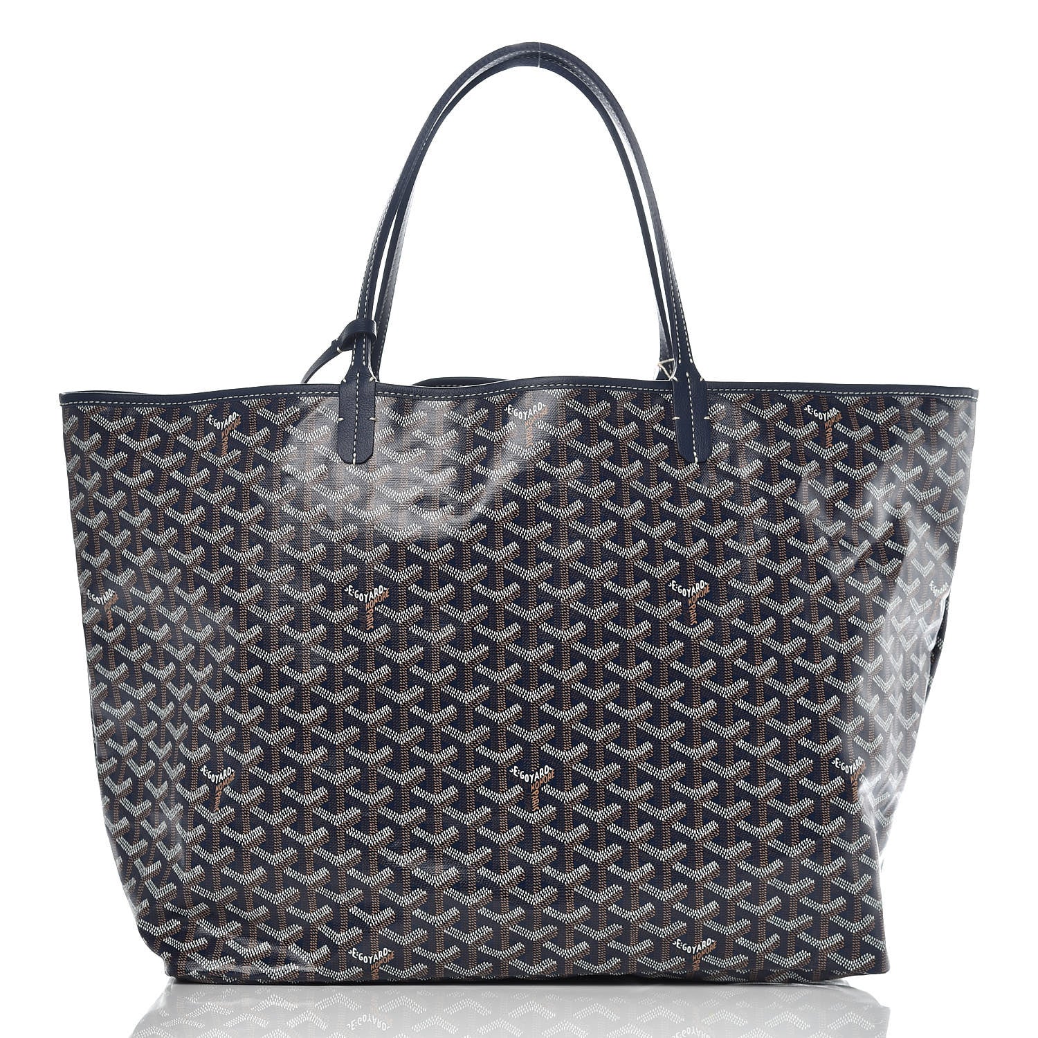 Goyard Goyardine Saint Louis GM Navy 3 of 11