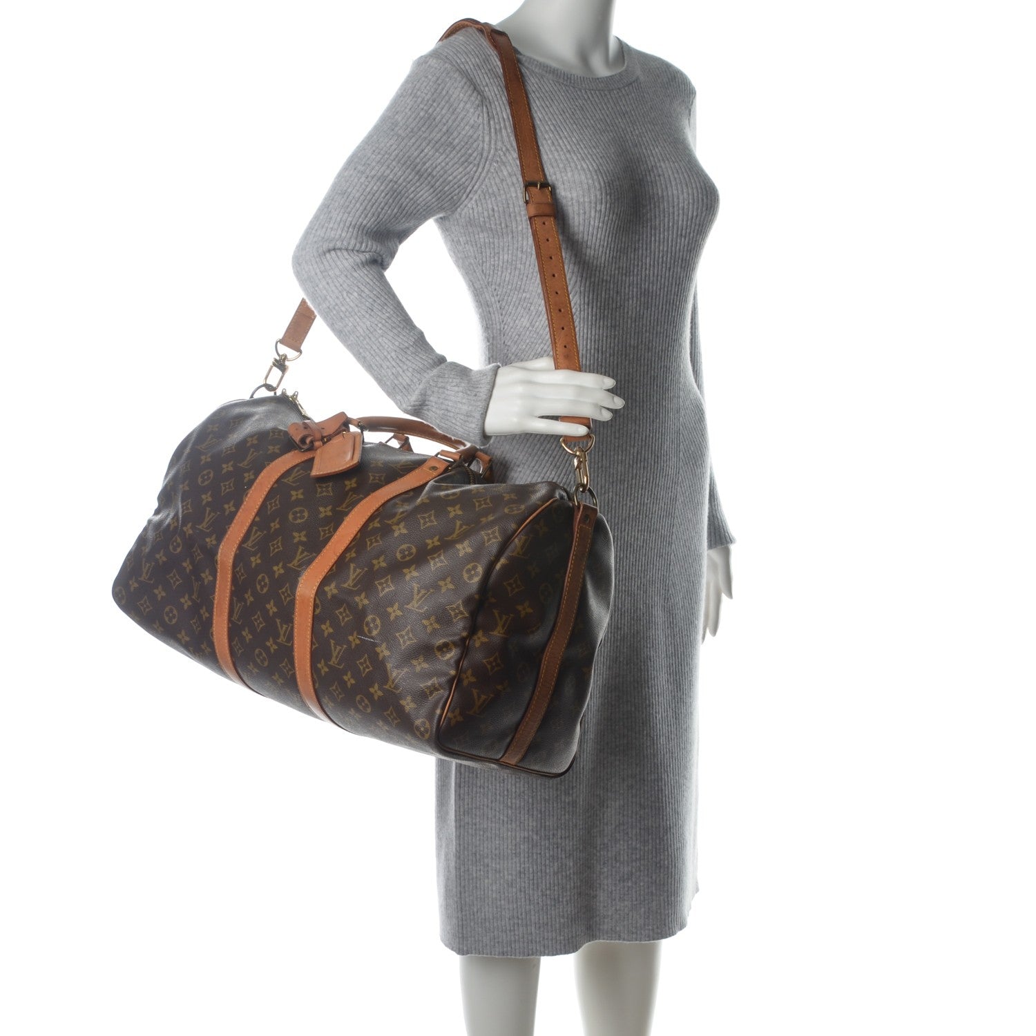 Louis Vuitton Monogram Keepall Bandouliere 50 2 of 12