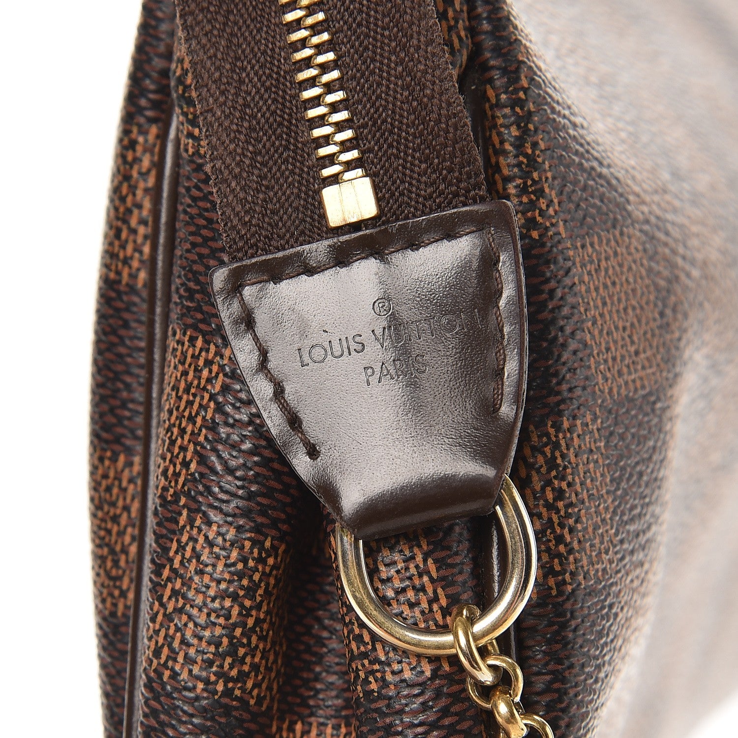 Louis Vuitton Damier Ebene Eva Clutch 6 of 13
