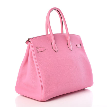 Hermes Togo Birkin 35 5P Pink 3 of 34
