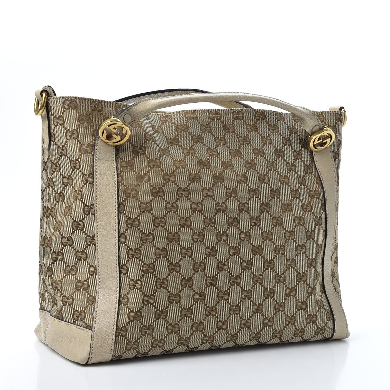 Gucci Monogram Medium Miss GG Top Handle Bag White 2 of 9