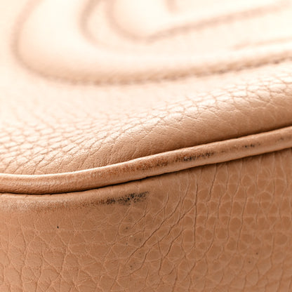 Gucci Pebbled Calfskin Small Soho Disco Bag Camelia 11 of 11
