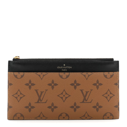 Louis Vuitton Reverse Monogram Slim Purse 1 of 6