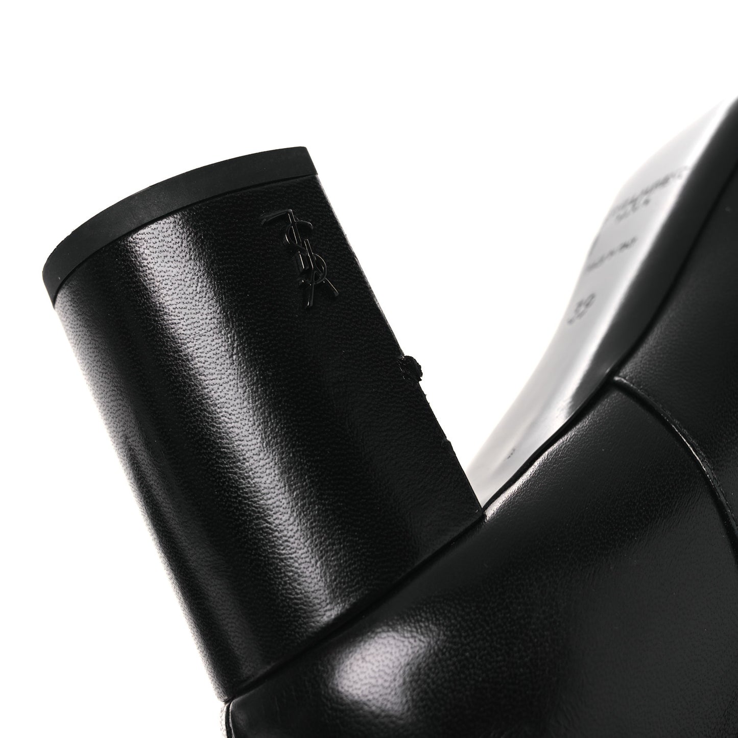 Nappa Vendome Loulou Ankle Zip Boot 39 Black