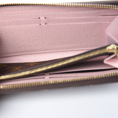 Louis Vuitton Monogram Clemence Wallet Rose Ballerine 8 of 13