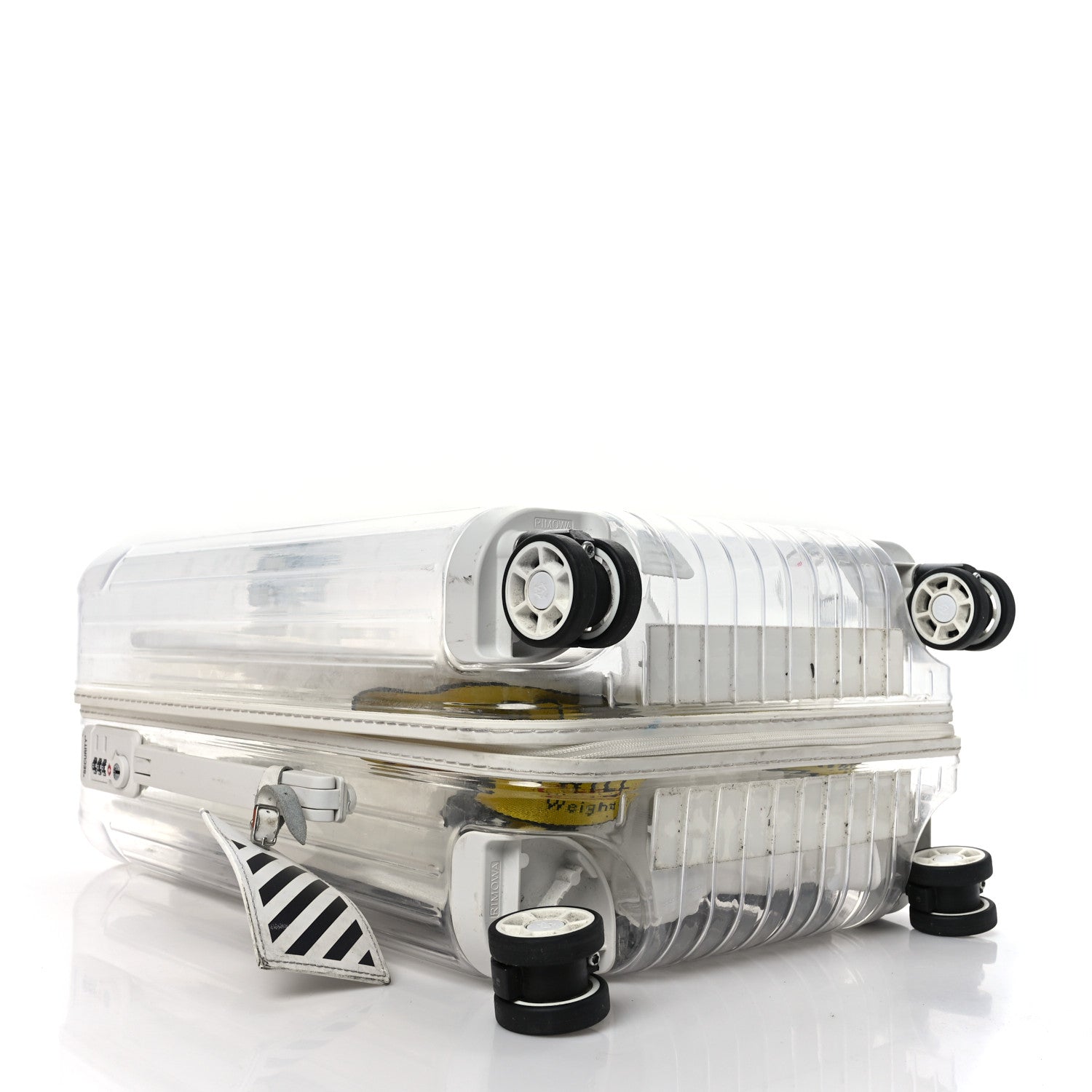 Off-White X RIMOWA Polycarbonate Luggage Transparent 3 of 13