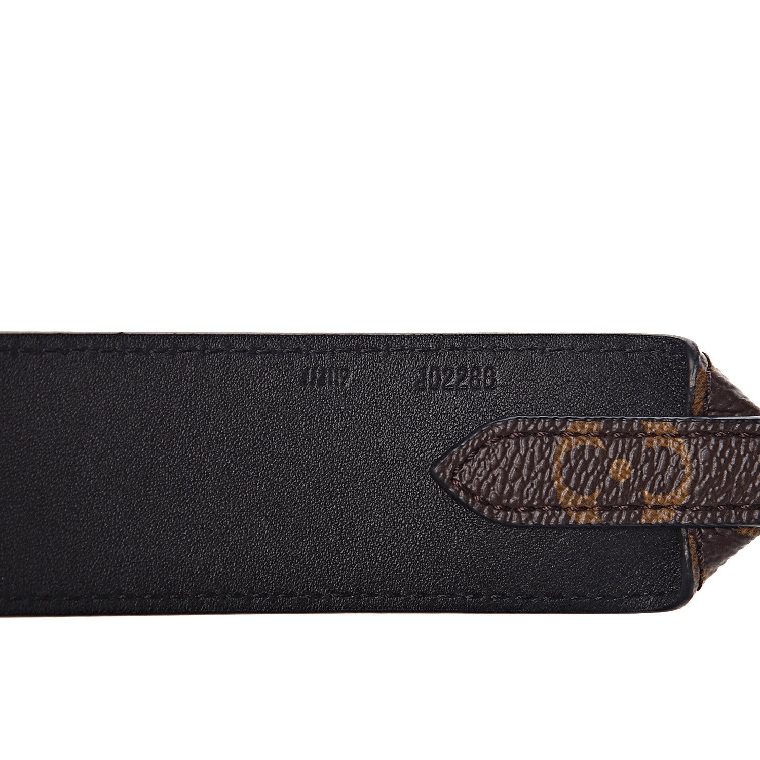 Louis Vuitton Monogram Bandouliere Shoulder Strap Black 4 of 5