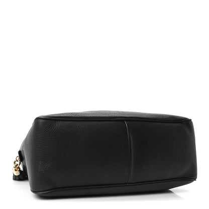 Gucci Pebbled Calfskin Medium Soho Bowler Black 3 of 9