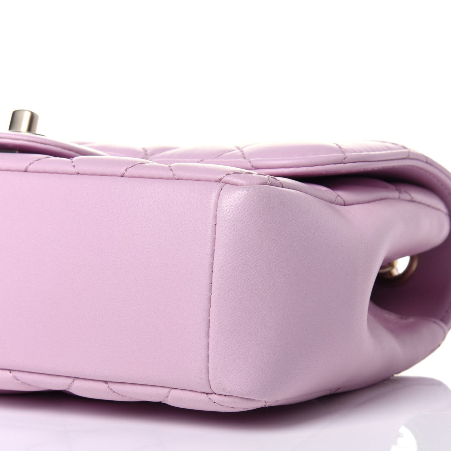 Lambskin Quilted Mini Mademoiselle Chic Flap Pink