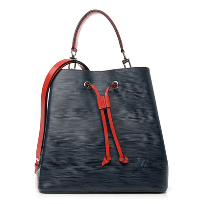 Louis Vuitton Epi Neonoe MM Indigo 1 of 13