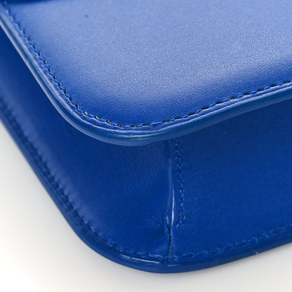 Saint Laurent Smooth Calfskin Carre Satchel Royal Blue 7 of 9