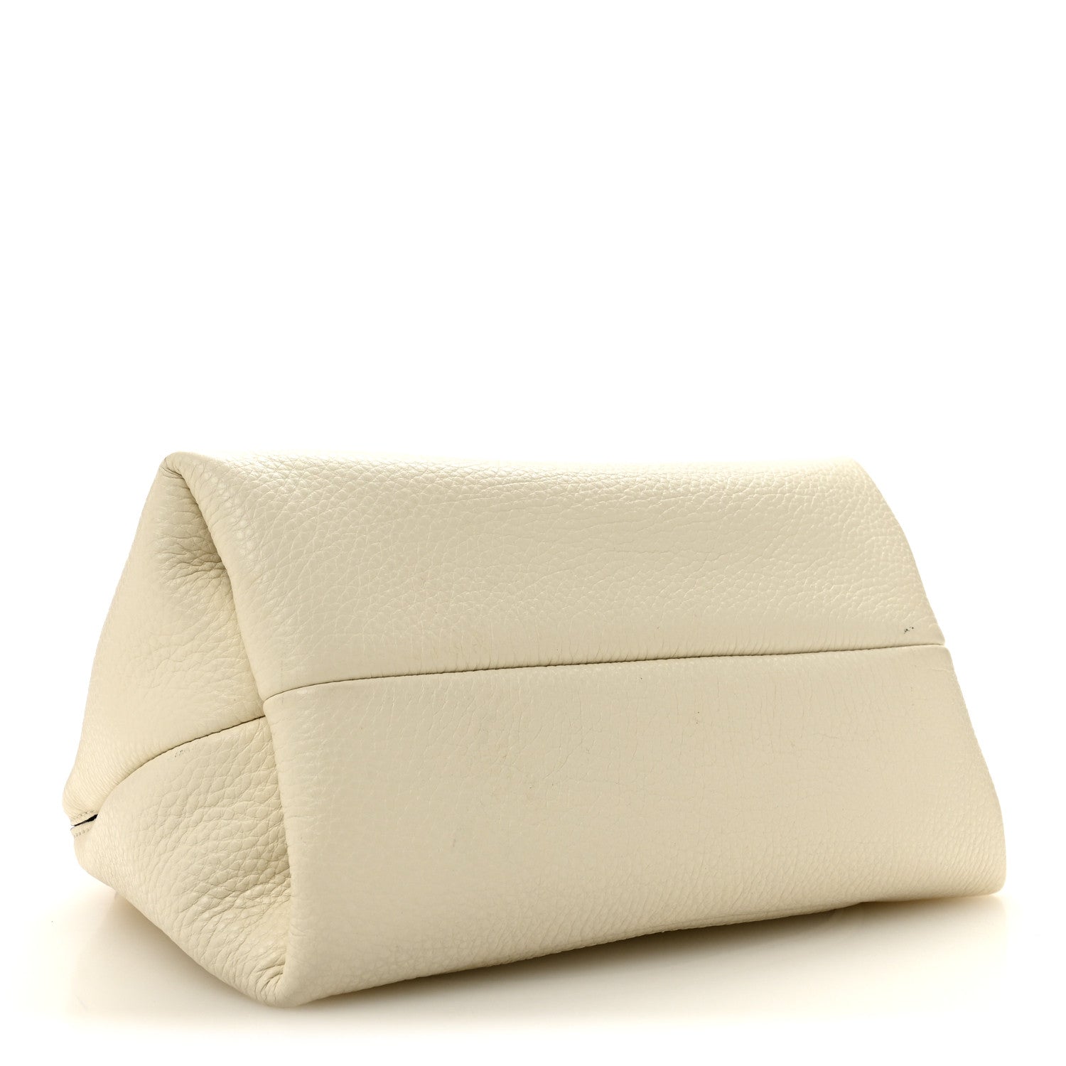 Gucci Grained Calfskin Softbit Medium Shoulder Bag White 4 of 12