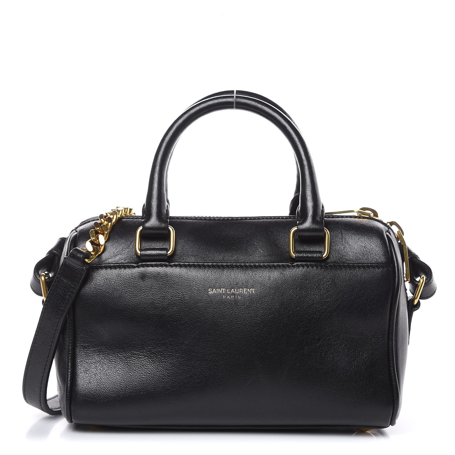 Saint Laurent Lambskin Toy Classic Duffle Black 1 of 13