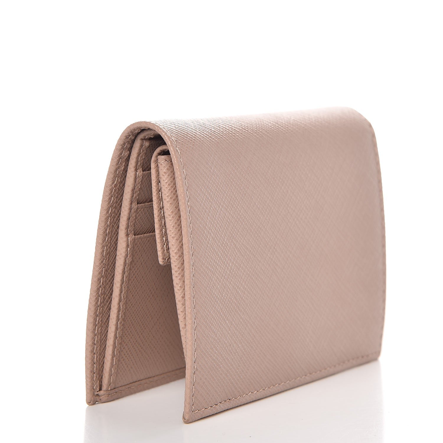 Prada Saffiano Metal Bi-Fold Wallet Cammeo 3 of 6