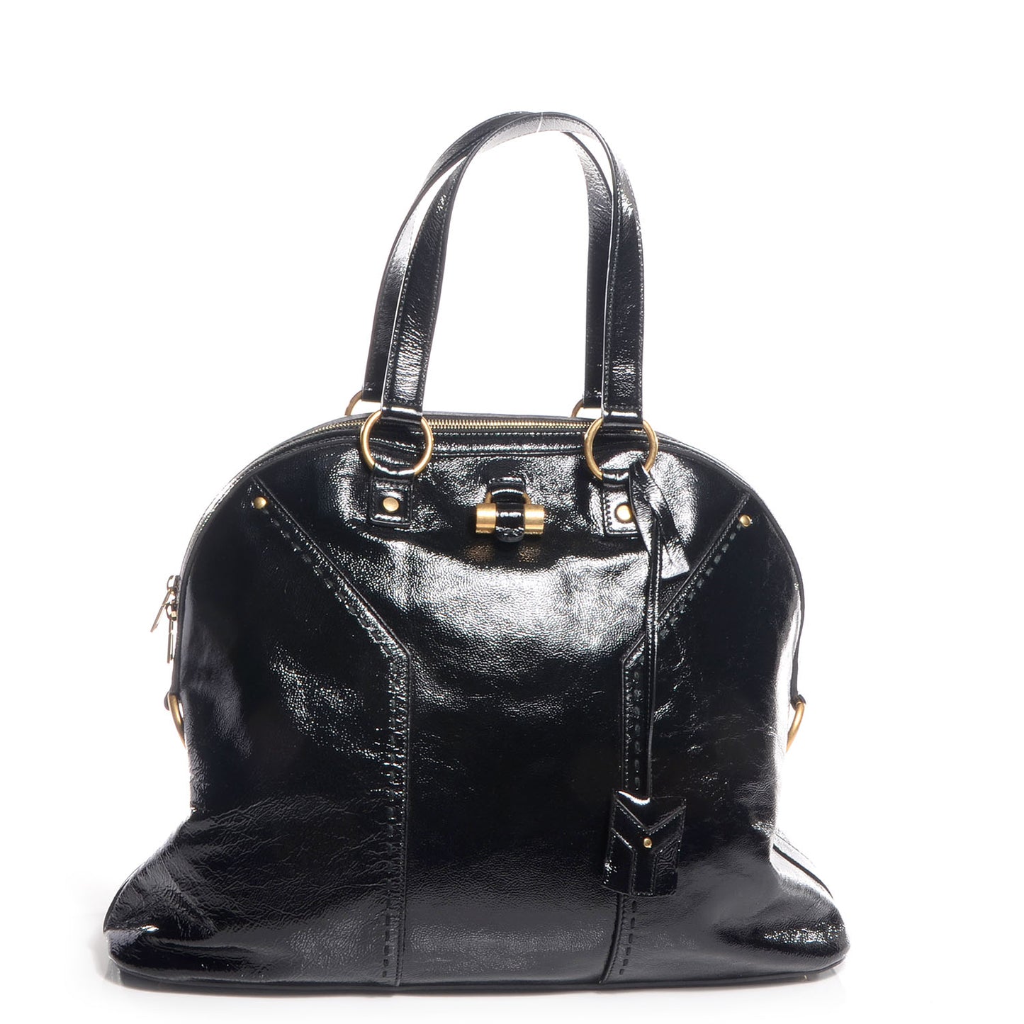 Patent Oversized Muse Black