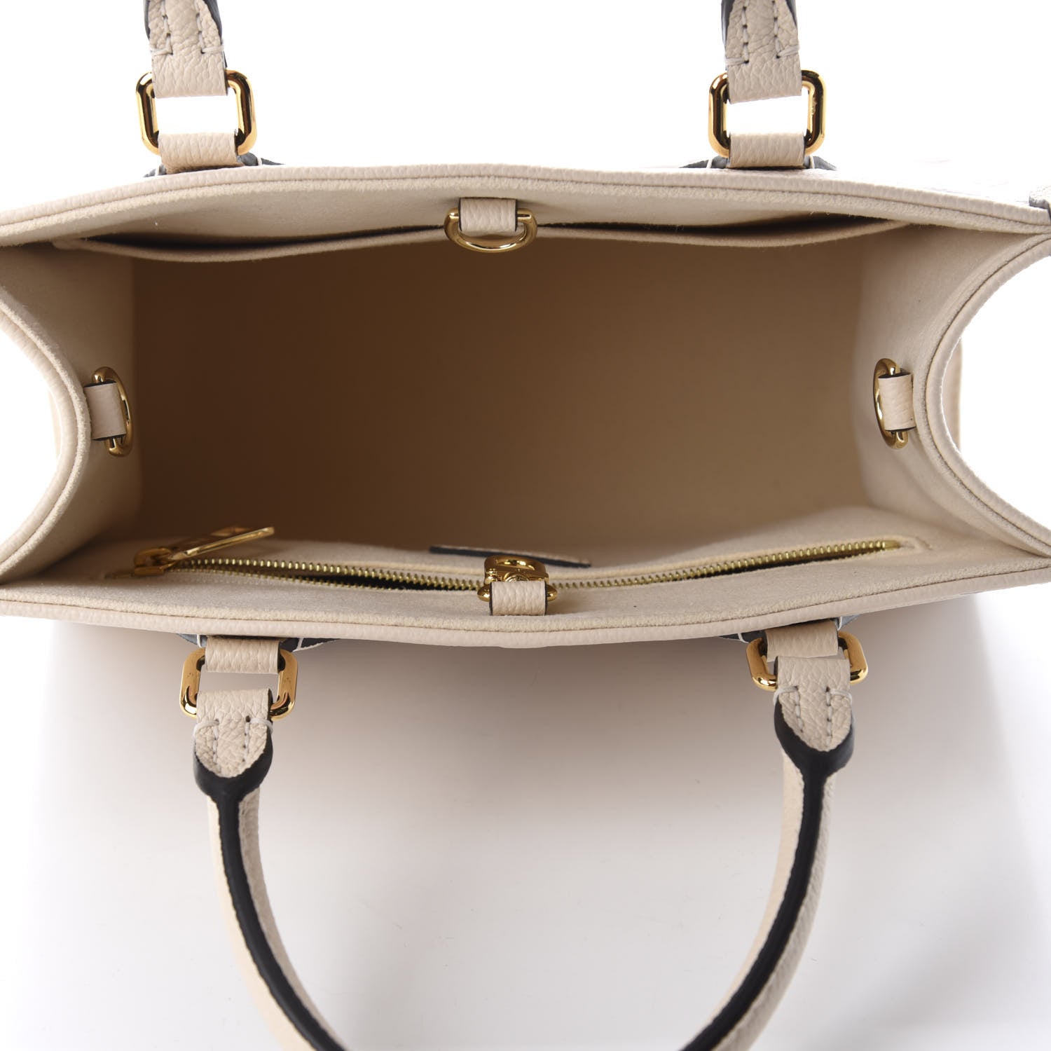 Louis Vuitton Empreinte Monogram Giant Onthego PM Creme Bois De Rose 5 of 10