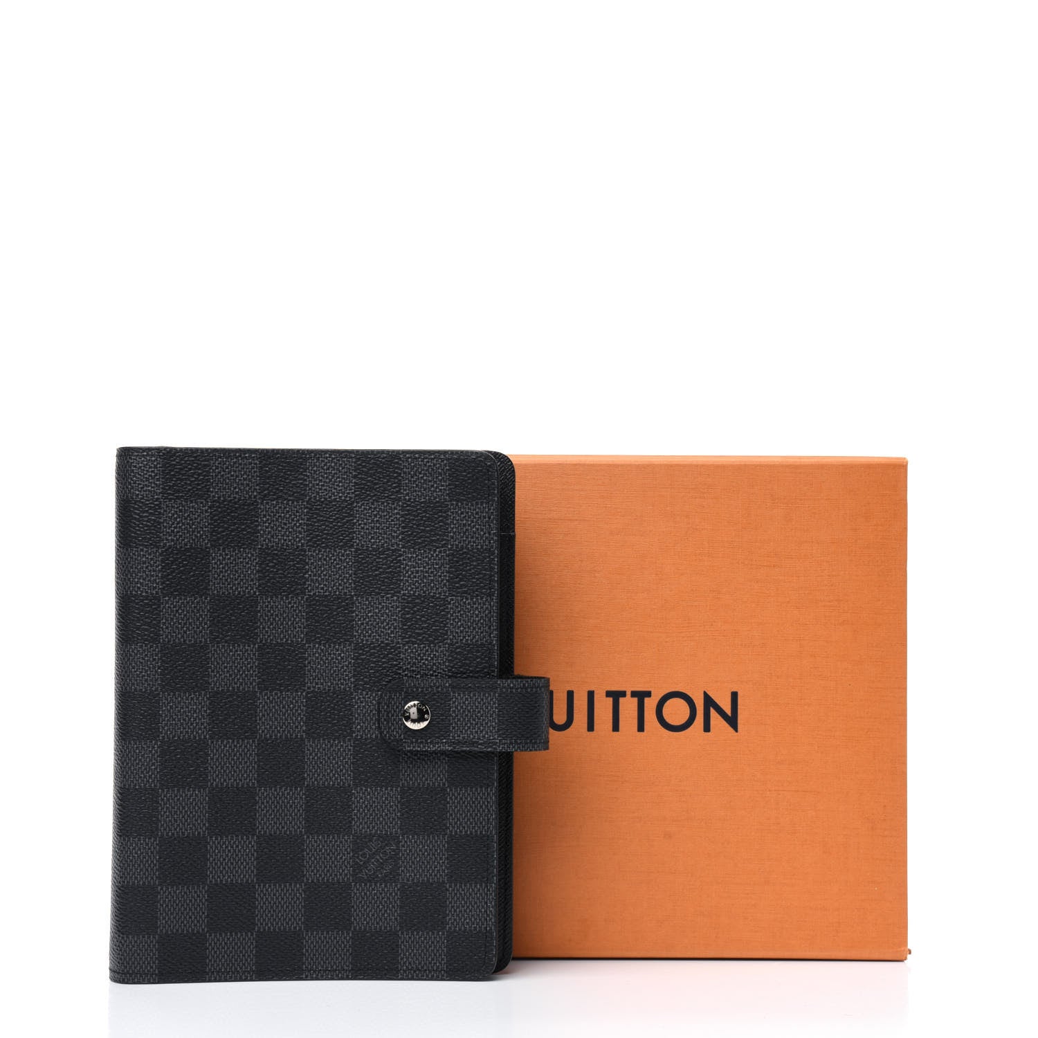 Louis Vuitton Damier Graphite Medium Ring Agenda Cover 7 of 7