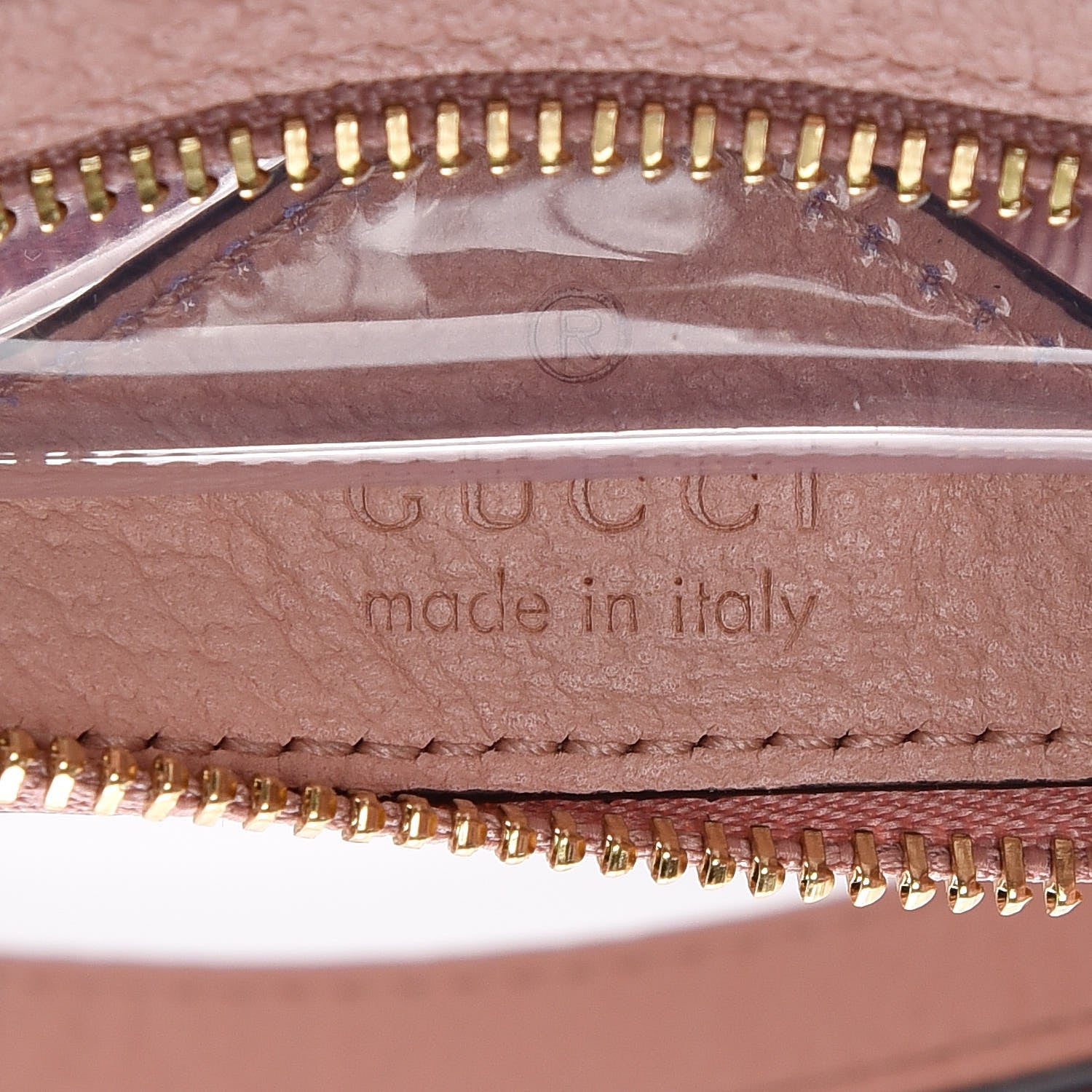 Gucci Vinyl Web Mini Ophidia Transparent Shoulder Bag Perfect Pink 8 of 10