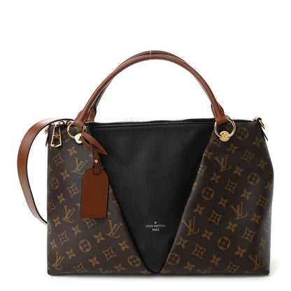 Louis Vuitton Monogram V Tote MM Black 1 of 9