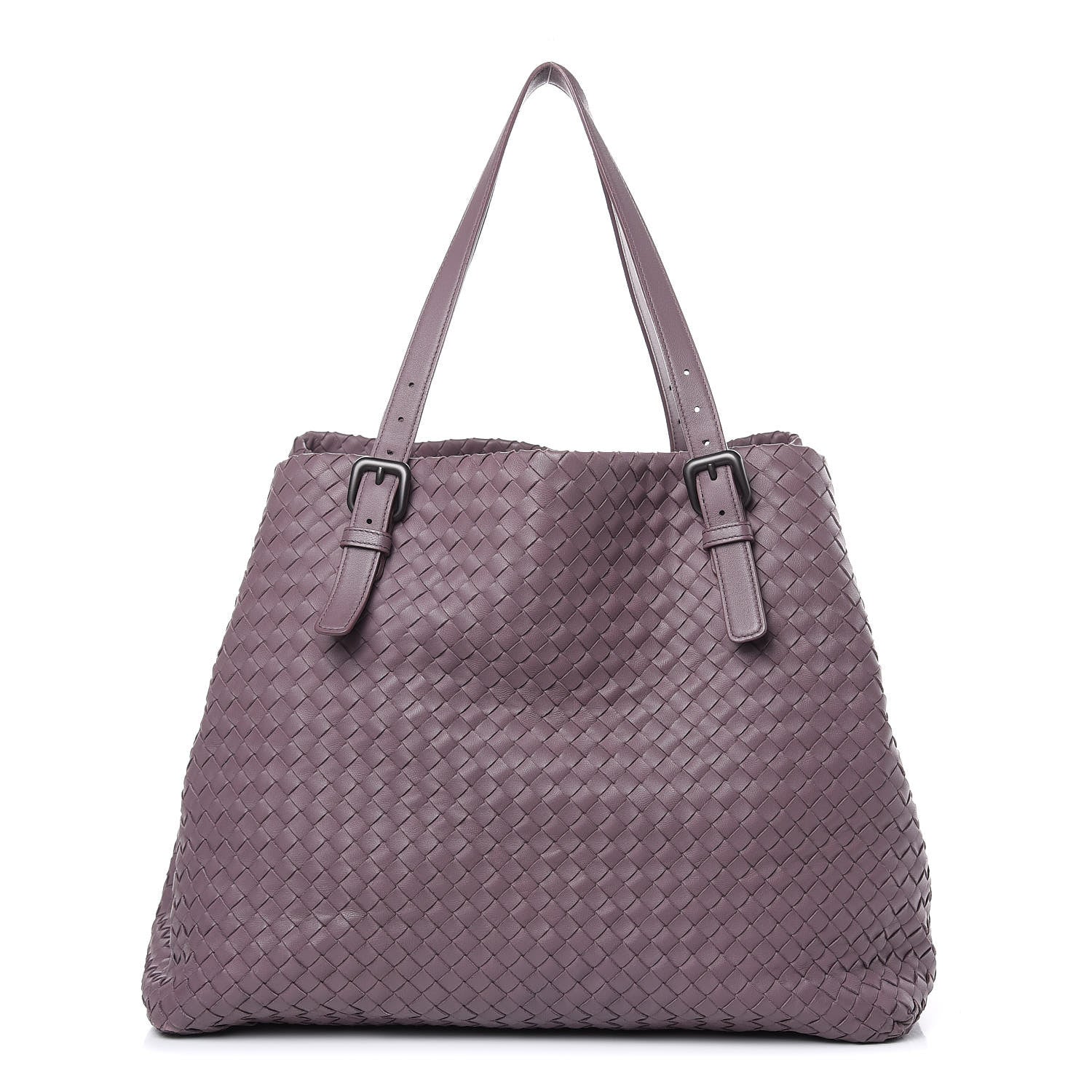 Bottega Veneta Nappa Intrecciato Large Cesta Tote Violet 424716
