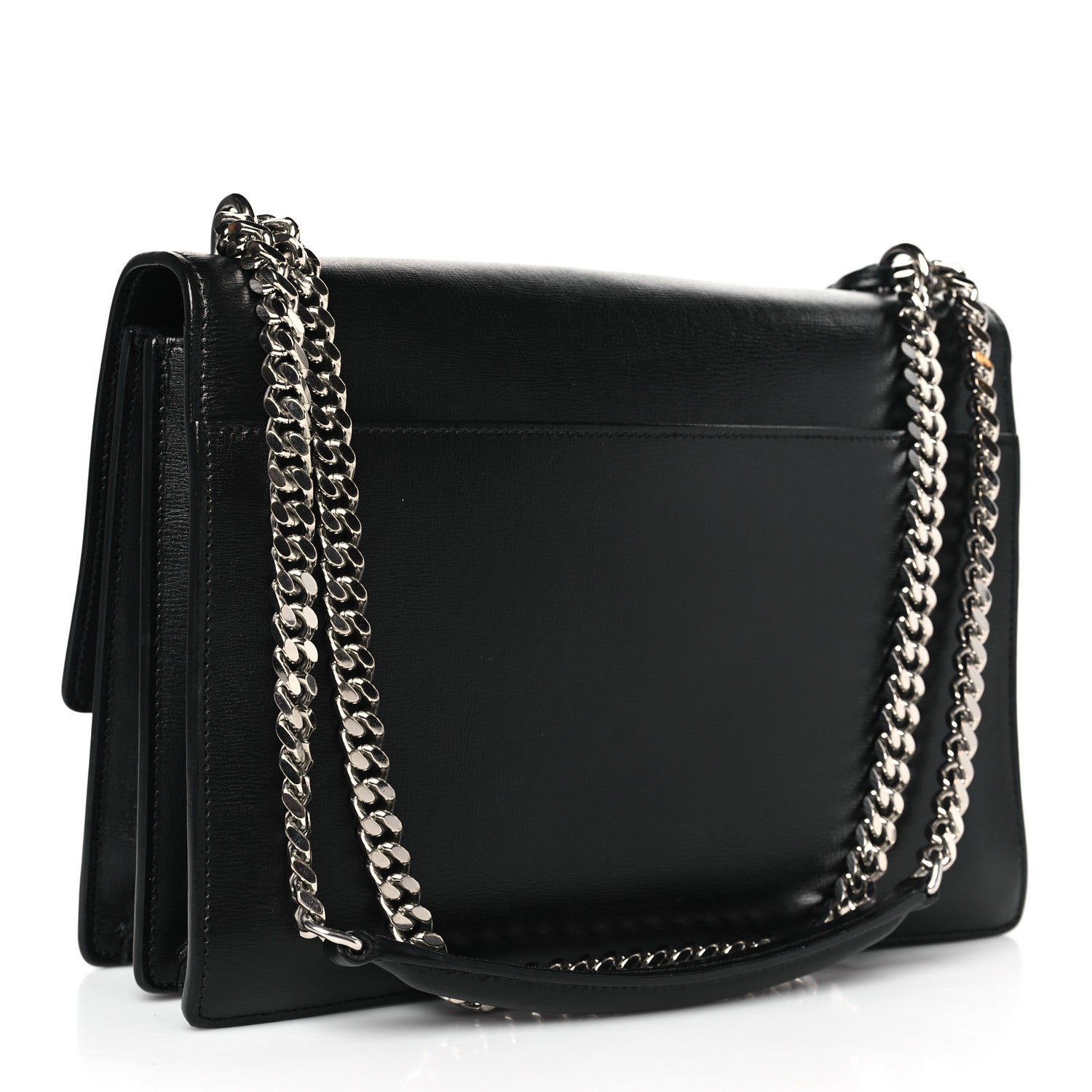 Saint Laurent Calfskin Medium Monogram Sunset Black 3 of 10