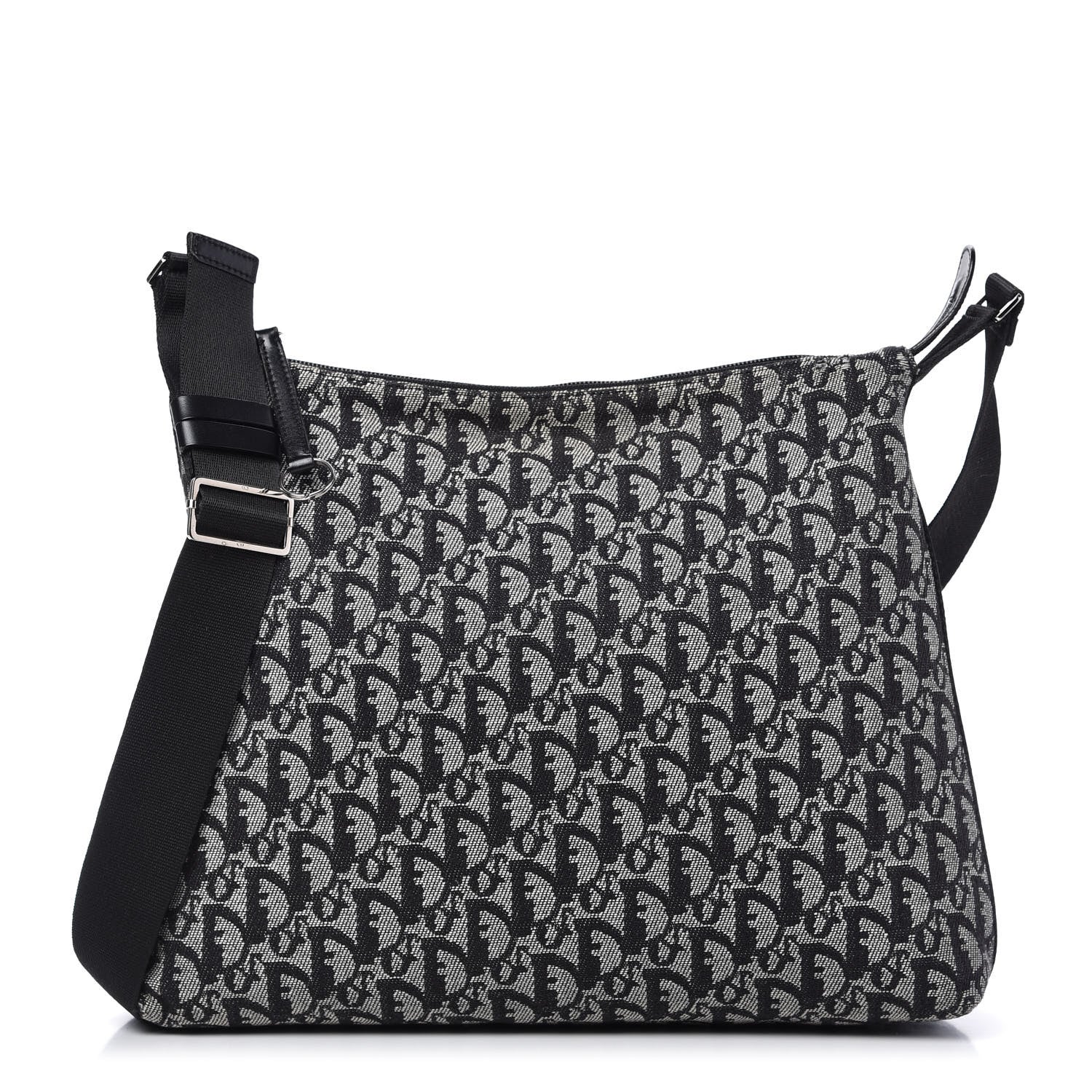 Christian Dior Monogram Messenger Black 1 of 13