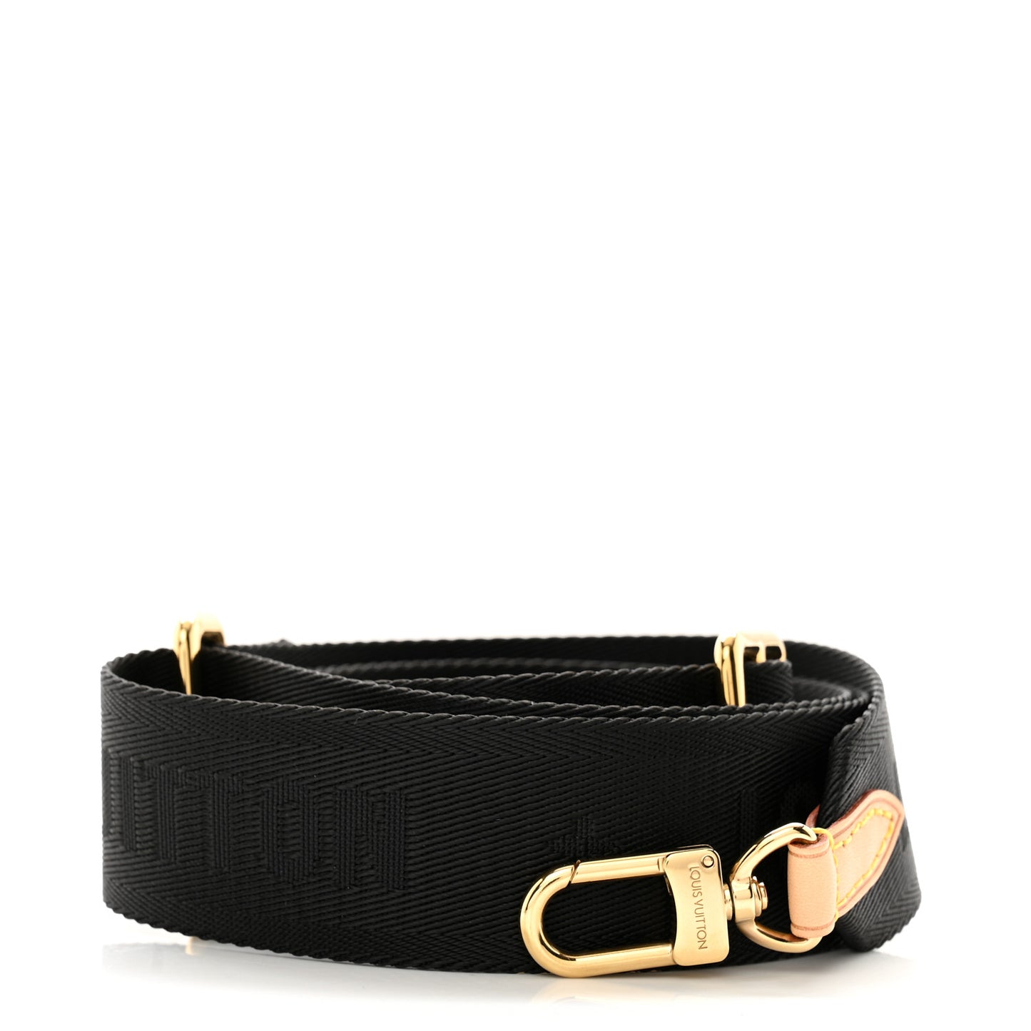 Monogram Multi Pochette Accessories Bandouliere Shoulder Strap Black