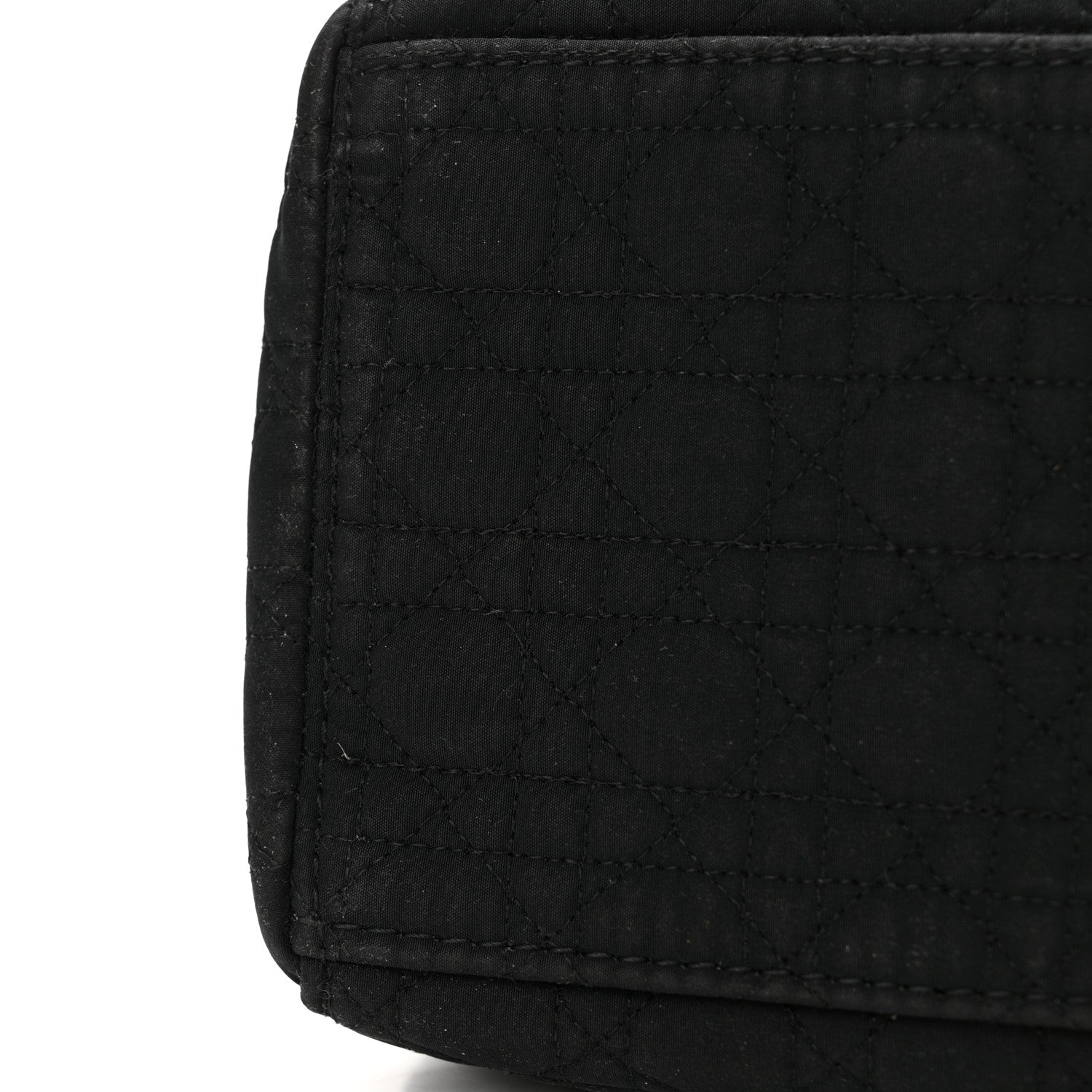 Christian Dior Nylon Cannage Medium Lady Dior Black 14 of 17