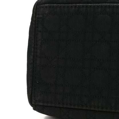 Christian Dior Nylon Cannage Medium Lady Dior Black 14 of 17