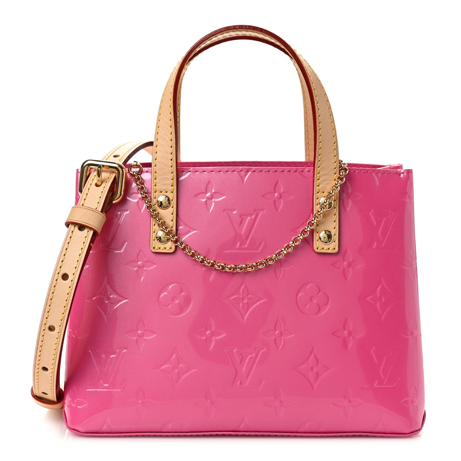 Louis Vuitton Vernis Reade PM NM Neon Pink 1 of 9