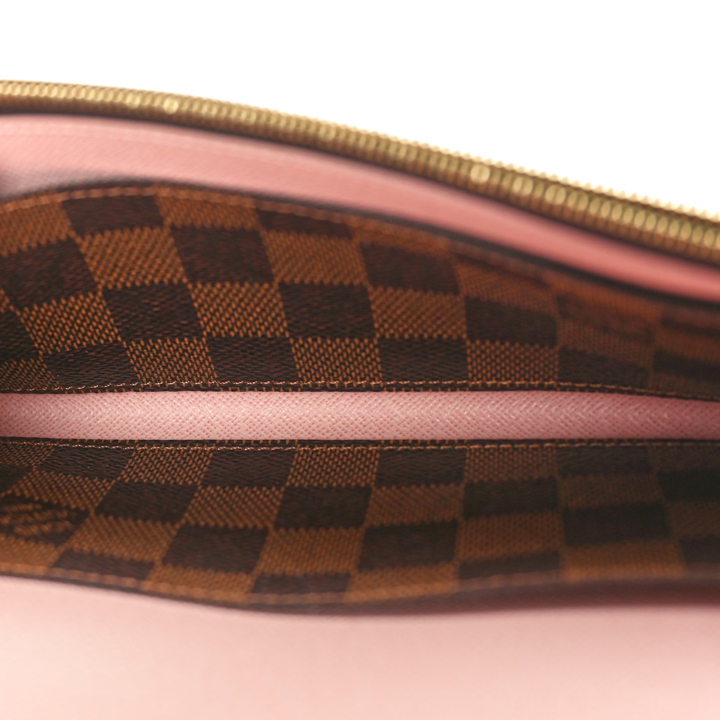 Damier Ebene Emilie Wallet Rose Ballerine