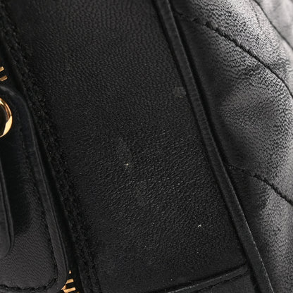 Chanel Lambskin Chevron Quilted Camera Case Black 13 of 13