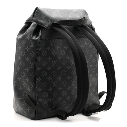 Louis Vuitton Monogram Eclipse Montsouris Backpack 2 of 9