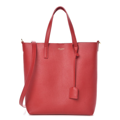 Saint Laurent Calfskin Toy Shopping Tote Rouge Eros 1 of 10