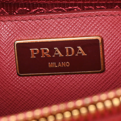 Prada Saffiano Lux Medium Promenade Tote Peonia 6 of 11