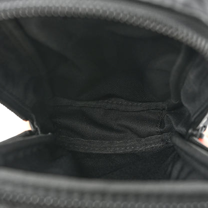 Louis Vuitton Calfskin Monogram Shadow Double Phone Pouch NM Black 5 of 8