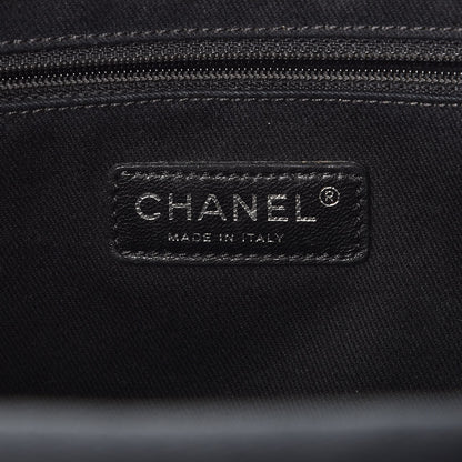 Chanel Canvas Small Deauville Tote Grey 6 of 7