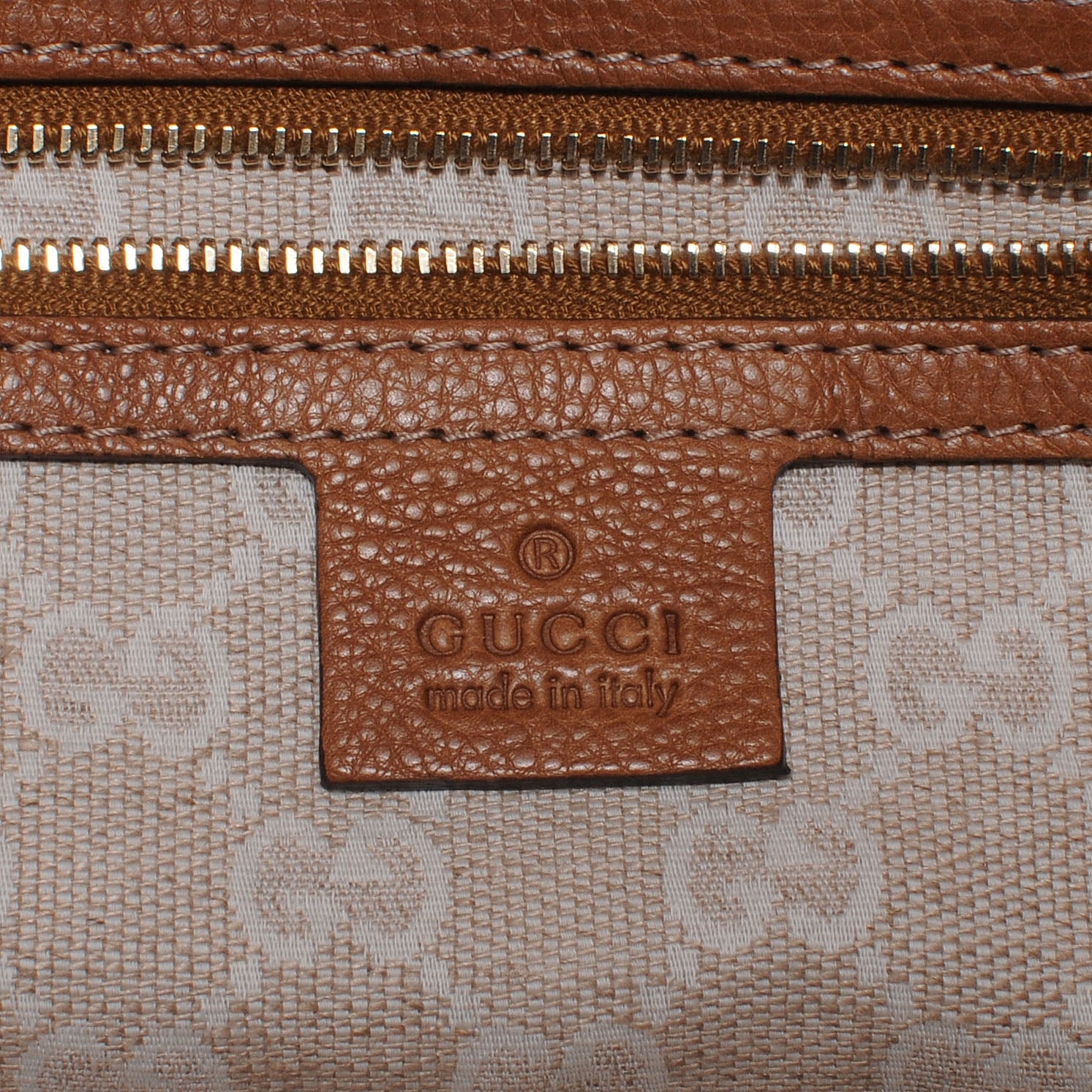 Gucci Raffia Large Santa Monica Tote Camel 6 of 8