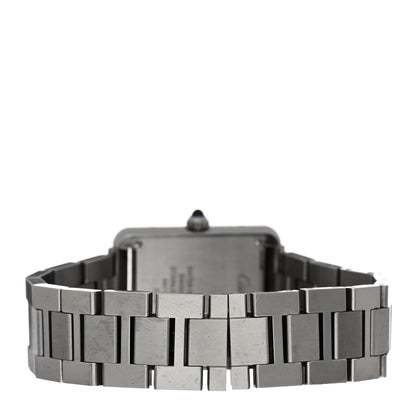Cartier Stainless Steel 24mm Tank Solo Quartz Watch 3 of 5