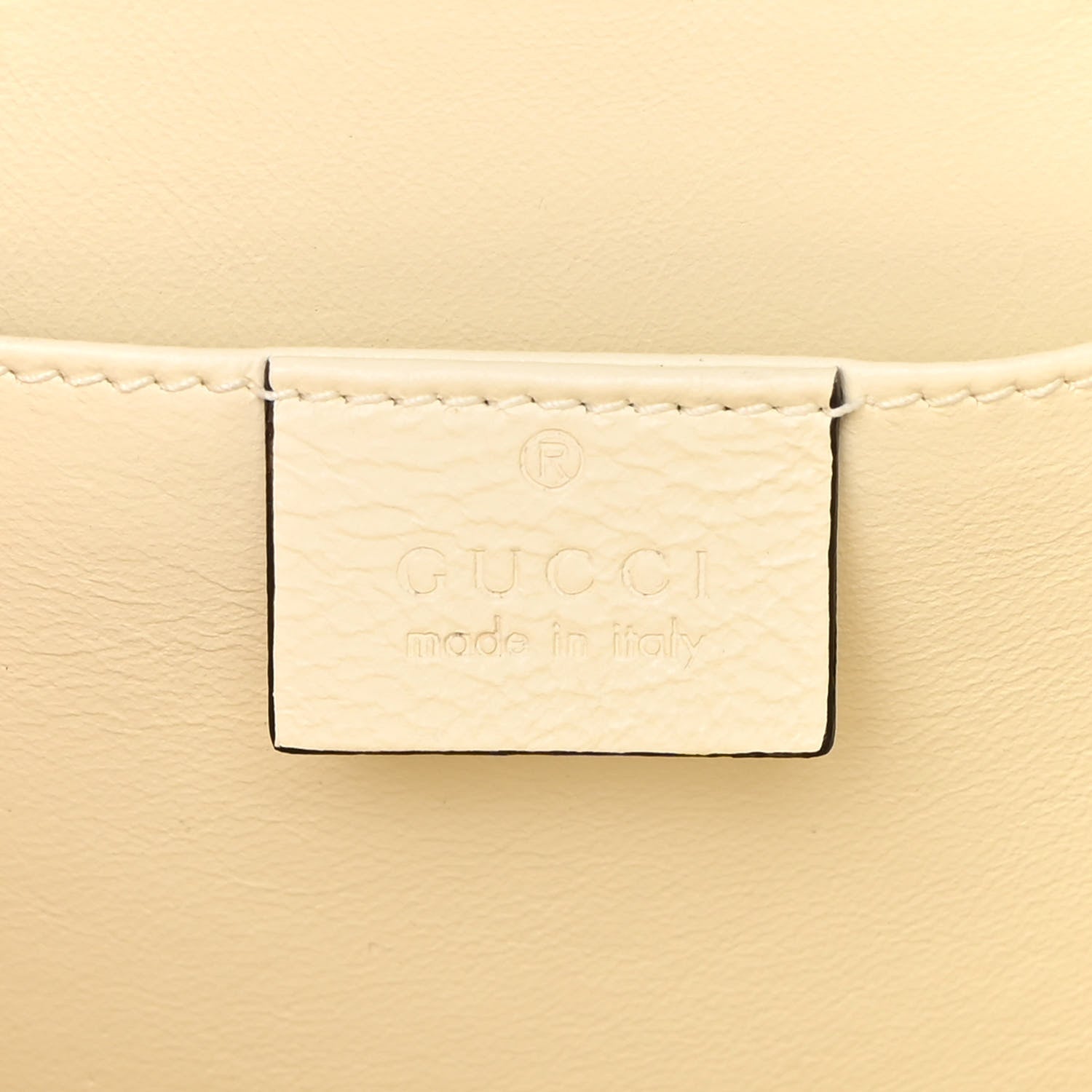 Gucci Plexiglass Mini Sylvie 1969 Top Handle Bag Ivory 6 of 10