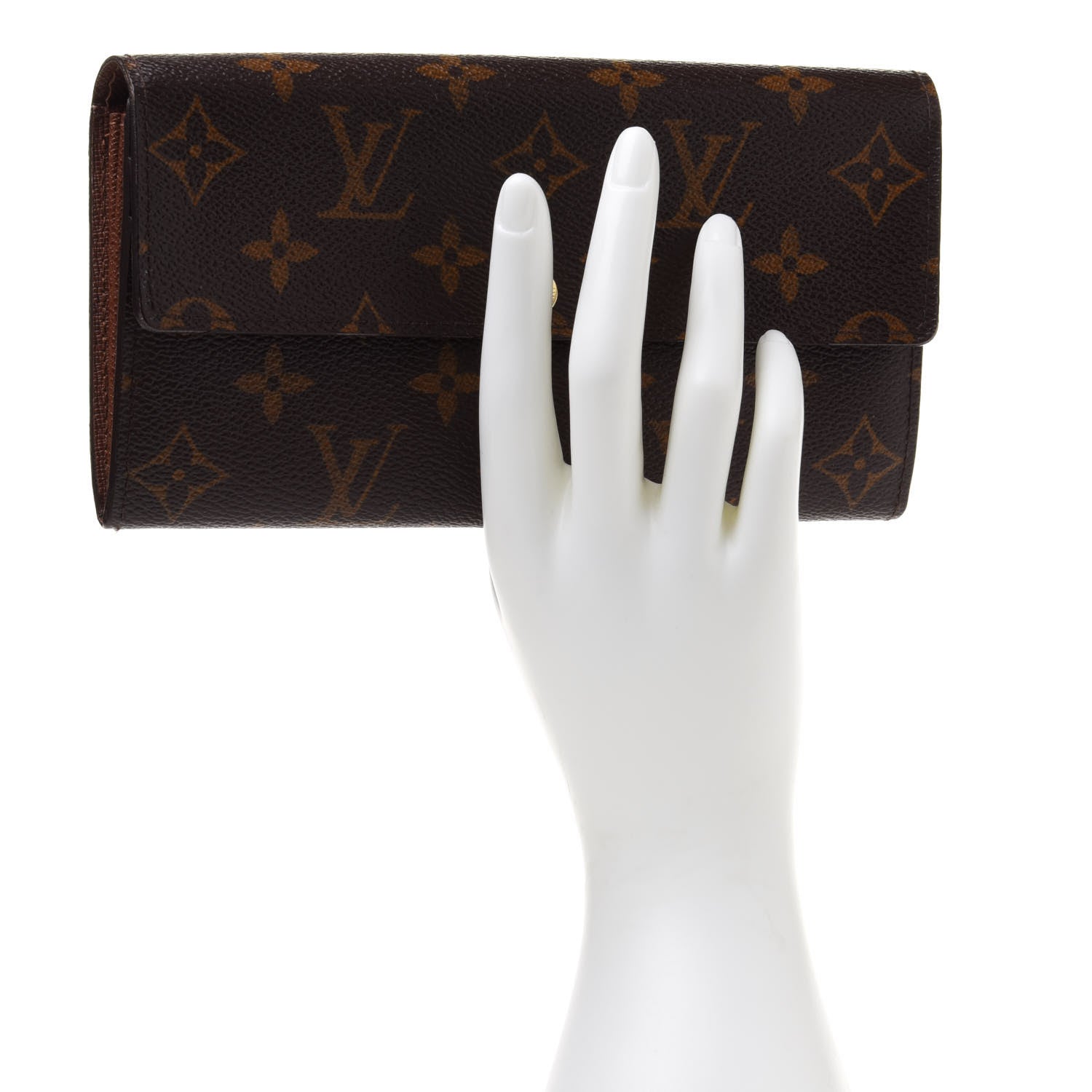 Louis Vuitton Monogram Sarah Wallet 2 of 11