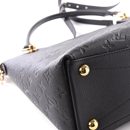 Louis Vuitton Empreinte V Tote MM Black 7 of 10