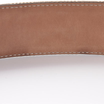 Gucci Monogram Belt 85 34 Black 6 of 8