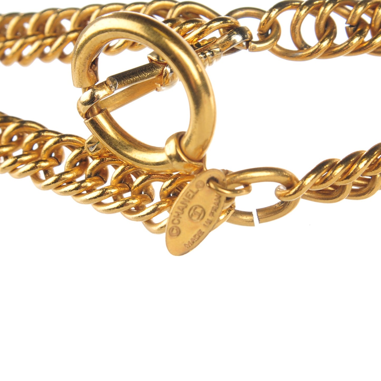 Loupe Chain Necklace Gold