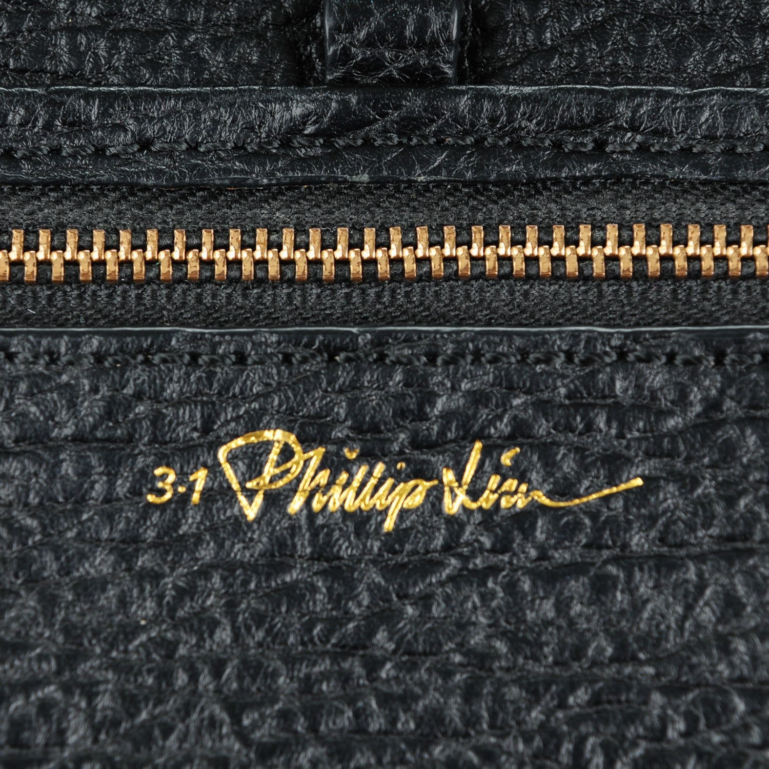 3.1 Phillip Lim 3.1 Textured Calfskin Medium Pashli Satchel Black 6 of 8