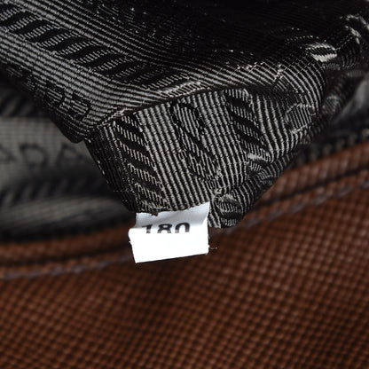 Prada Saffiano Cuir Twin Tote Cocoa 7 of 11