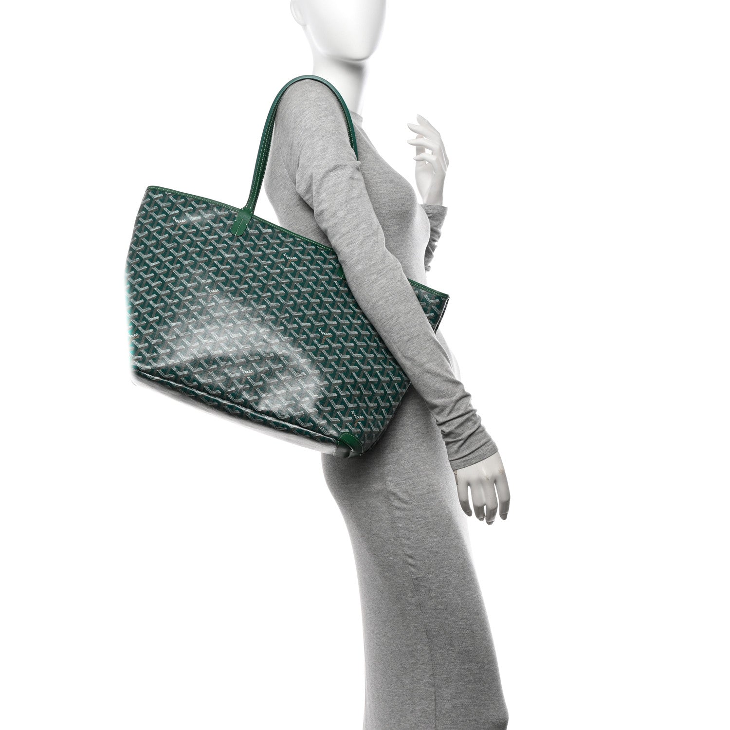 Goyard Goyardine Artois MM Green 2 of 10