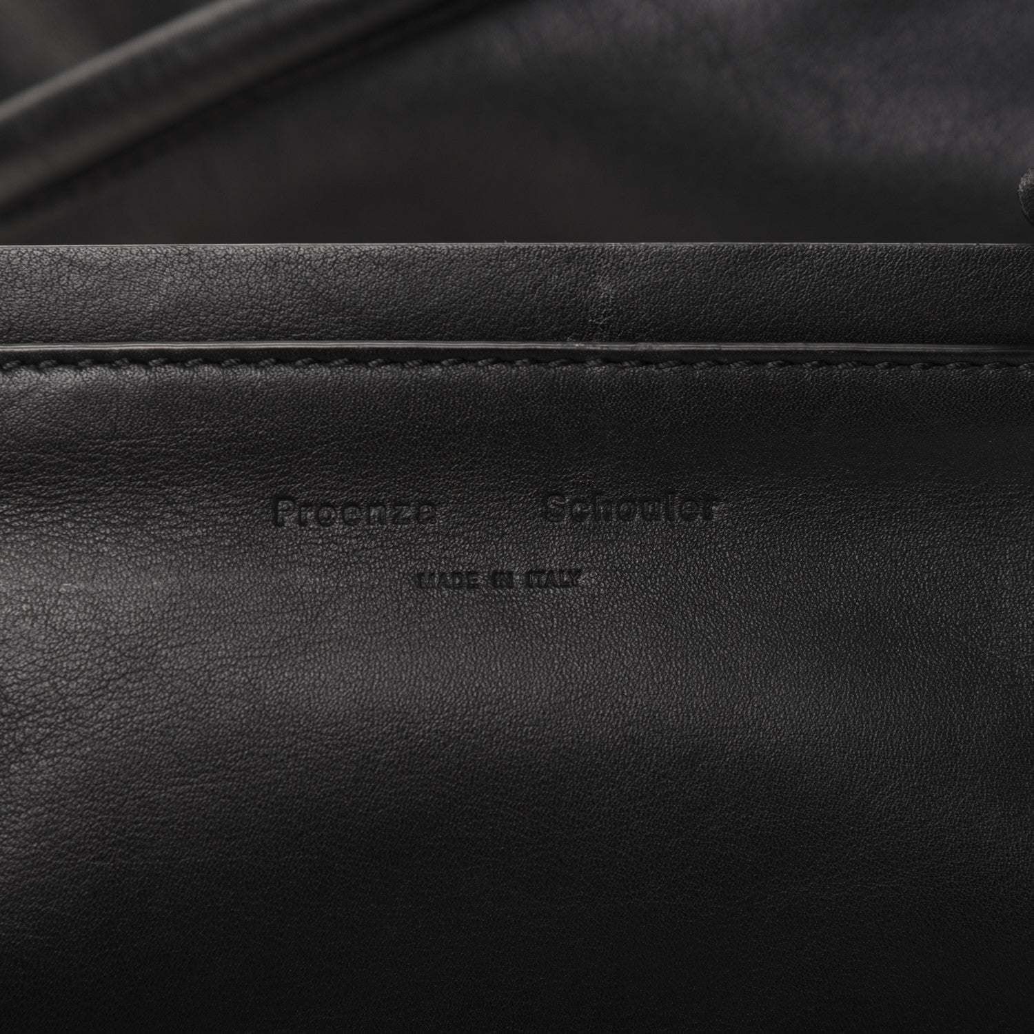 Proenza Schouler Calfskin XL Ruched Tote Black 8 of 17