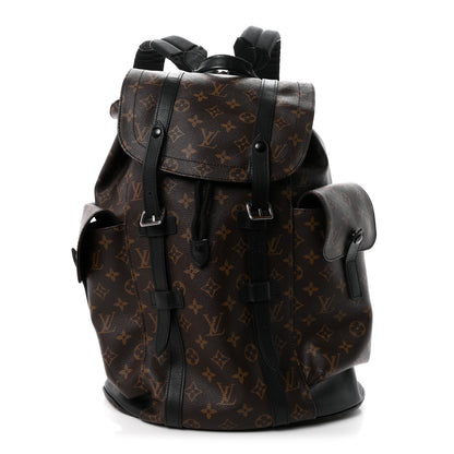 Louis Vuitton Monogram Macassar Christopher PM Backpack 1 of 10