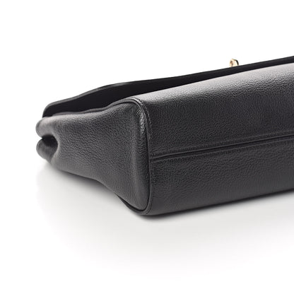 Mulberry Glossy Goatskin Medium Lily Black 8 of 9